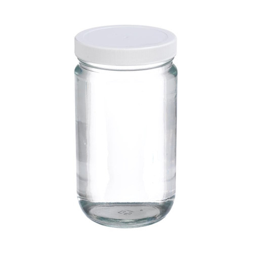 8 oz Mason Glass Jars - CASE OF 12 with lids *Inventory Clearance*