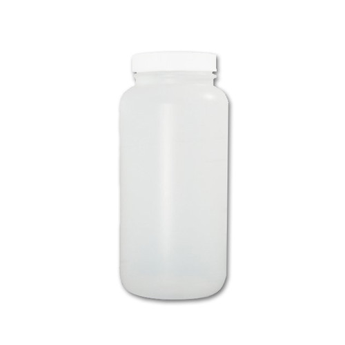 Amber Glass Blake Bottle with Polypropylene Cap, 3 oz