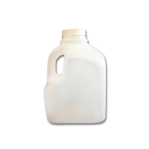 1 Gallon (128 oz.) Natural HDPE Plastic Dairy Milk Jug, 38mm 38-400