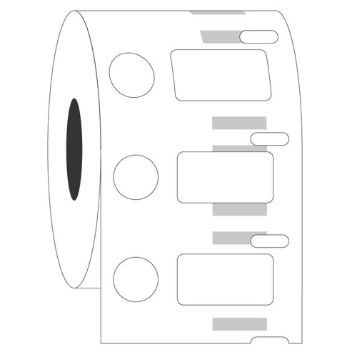 Xylene-Resistant RFID Labels for Paraffin Wax Blocks - 0.9375 x 0.9375  #RF3-PRF-67NP - LabTAG Laboratory Labels