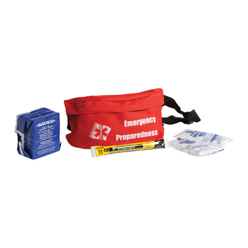 Mini Carrying case with Key Ring & CPR Barrier First Aid Kit, case/100