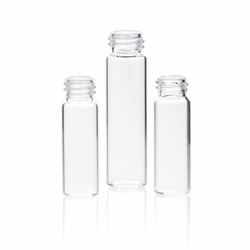 Wheaton® 4mL, Economy Vials, Glass Clear, 13-425 Caps, PTFE Liner
