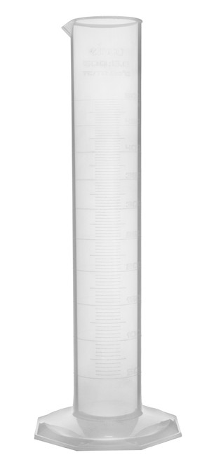 Squat 1L Polypropylene Graduated Cylinder for laboratories