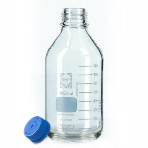 Pyrex® Media Bottle, Borosilicate Glass, 250mL, GL45 Cap, case/10