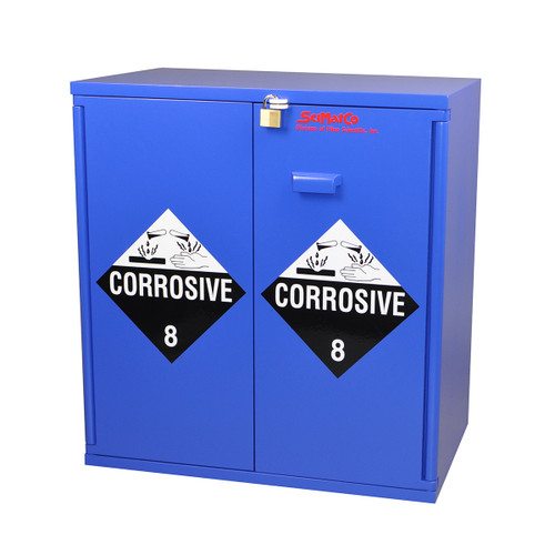 Non-Metallic Wood Acid Cabinet, 21