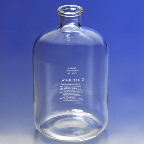 Pyrex™ Borosilicate Glass Cylindrical Reaction Vessel with