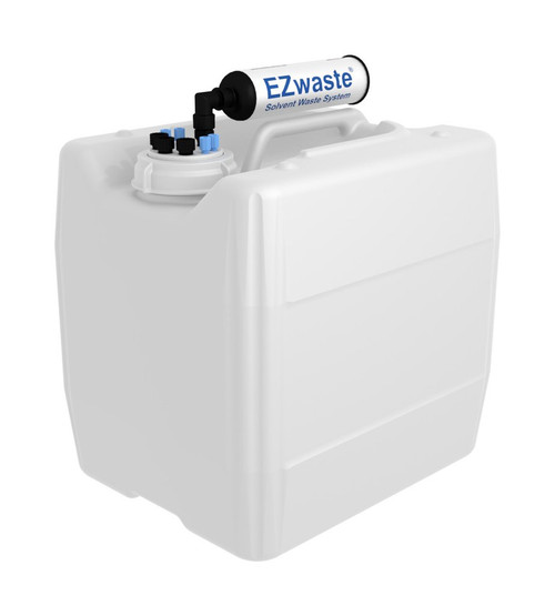 EZwaste Carboy 40L HDPE 4 Ports for 1/8
