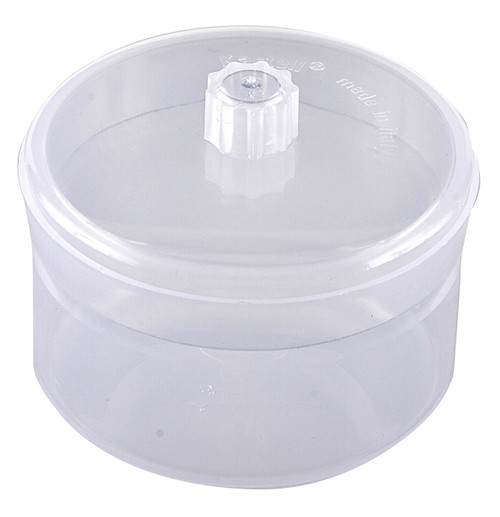 Bulk Plastic Jars, 120mL (4oz), Polystyrene, 58mm OD, Screw Caps