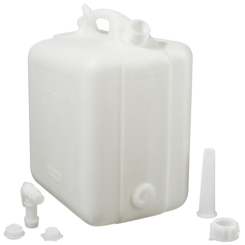 5 gal White HDPE Open Head Lightweight Buckets