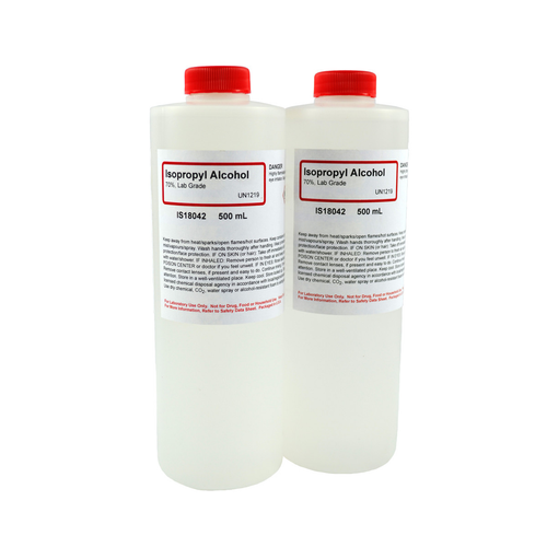 Isopropyl Alcohol, ACS Grade, 99.5%, LabChem, Quantity: 500 mL