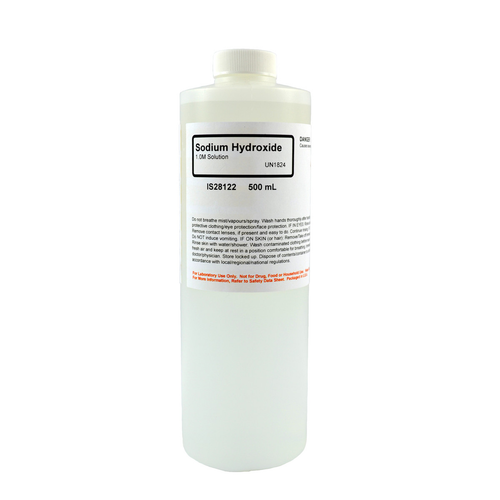 Sodium Hydroxide Solution, 0.5 M, 500 mL