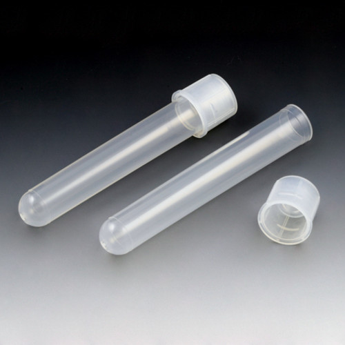 Fecal Sample Containers with ID Label, 30mL, Screw Cap with Spoon,  Polypropylene, case/500