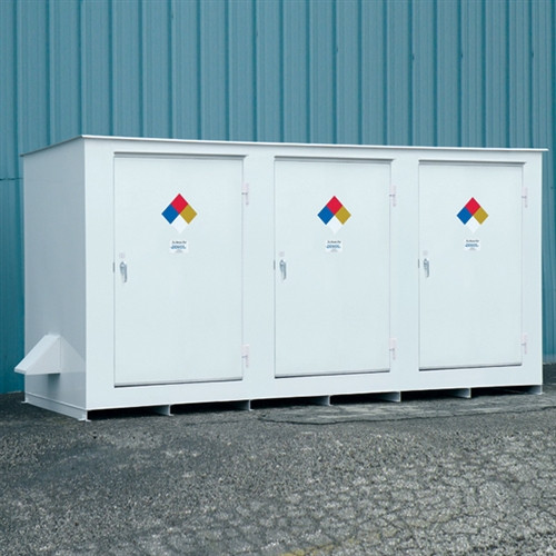 Hazmat 14-Drum Storage Building, Non-Combustible N05-3040 Hazmat 14-Drum Storage Building, Non-Combustible N05-3040