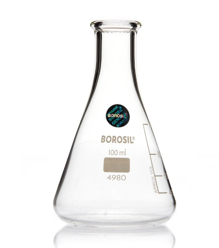 Cole-Parmer Erlenmeyer Kolf, Glas, 2000 ml; 1/PK