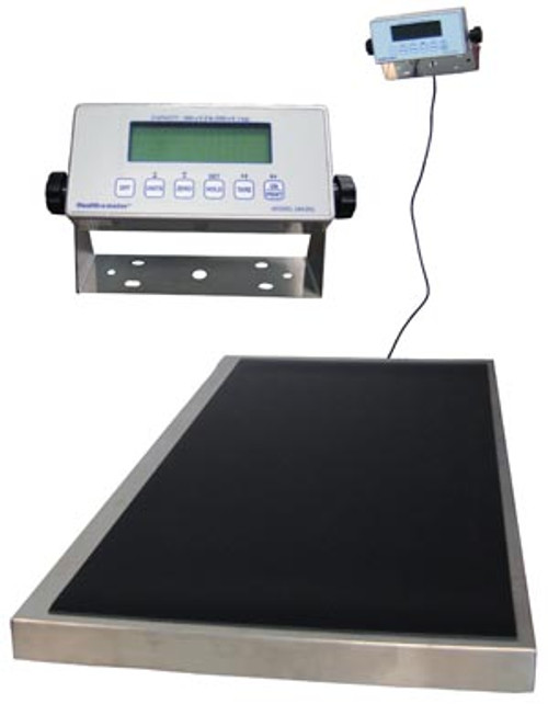 Health O Meter Professional 349KLXAD Digital Floor Scale with Remote  Display & Serial Port, Power Adapter ADPT40 Included, 400 lb Capacity Sold  as ea