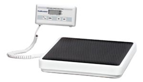 Health-O-Meter Mechanical Floor Scale 330lb Cap, White, Durable No-Skid Platform-1 Each 142KL