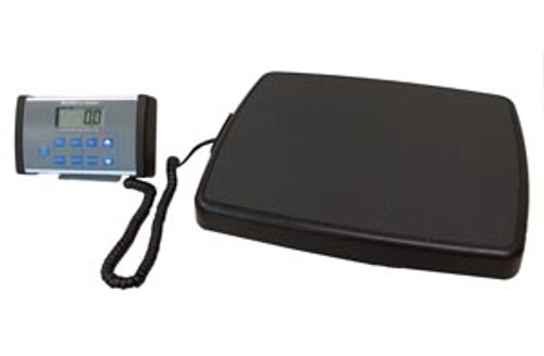 Digital Beam Scale, Height Rod, 500 lbs/ 200 kg, Platform: 15 x 13 x 2