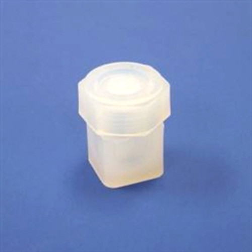 PFA Vials, 3mL, 23mm Threaded Neck, 10 pack with Tray PFA Vials, 3mL, 23mm Threaded Neck, 10 pack with Tray