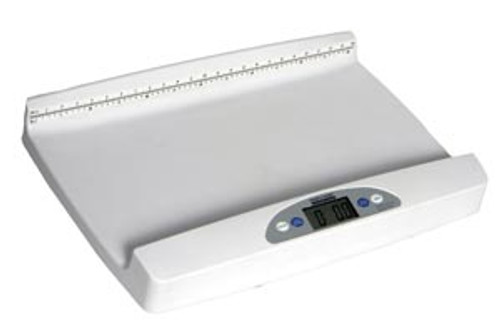 Digital Beam Scale, Height Rod, 500 lbs/ 200 kg, Platform: 15 x 13 x 2