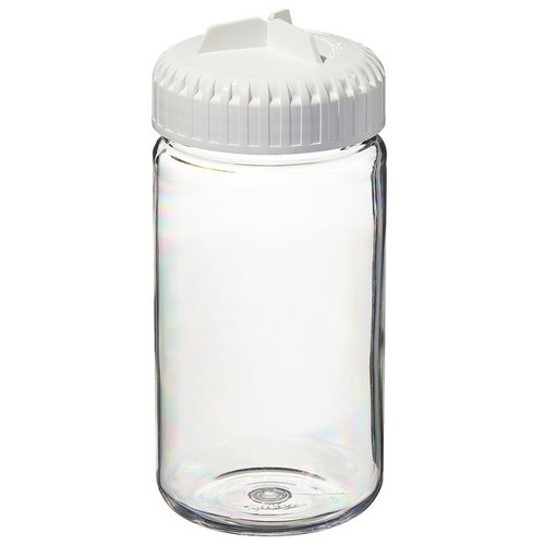 Ball 16oz Clear Glass Regular Mouth Smooth Sided Mason Jars (Silver Vacuum Seal Lid) - 12/Case, Clear Type III BPA Free 70 mm