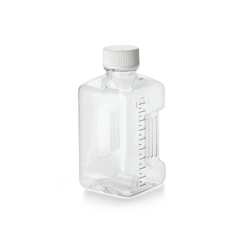 Nalgene® 3110-42 PETG Square Biotainer Bottles, Sterile, 1 Liter, Lab Pack (Packed in bags of 5), case/35 Nalgene® 3110-42 PETG Square Biotainer Bottles, Sterile, 1 Liter, Lab Pack (Packed in bags of 5), case/35