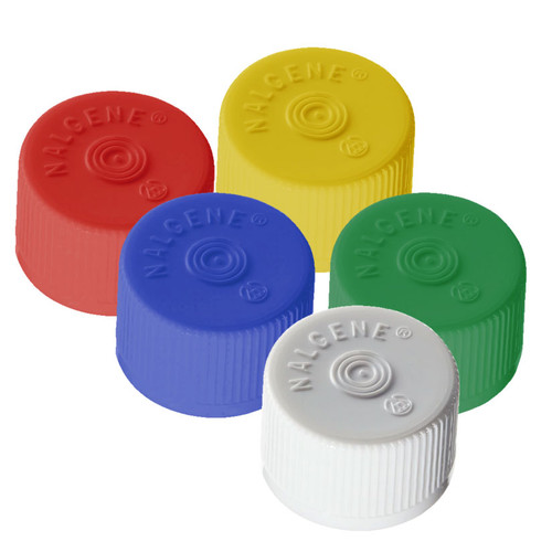 Nalgene® 342158-0021 HDPE Lined Closures (Sterile Caps) 20-415 for Serum Vials, White, case/2000 Nalgene® 342158-0021 HDPE Lined Closures (Sterile Caps) 20-415 for Serum Vials, White, case/2000