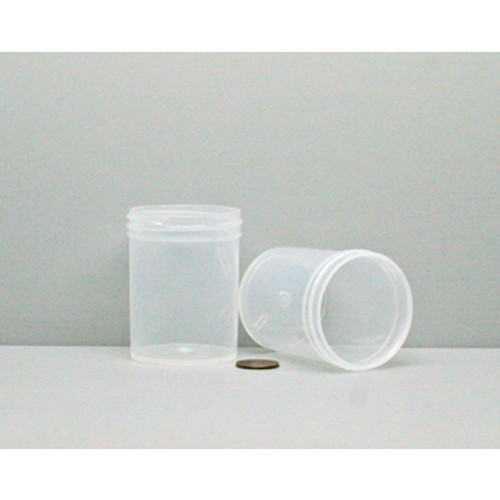 Bulk 3oz 58mm Polypropylene Jars, 80mL (no caps), case/432