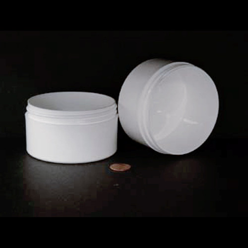 Bulk 6oz 70mm Polypropylene Jars, 175mL (no caps), case/432