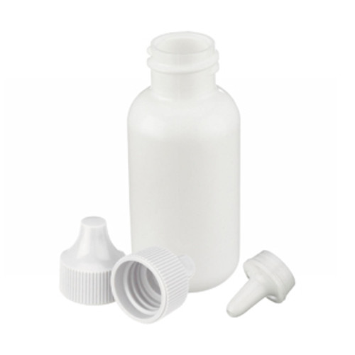 Bottle, Dropping, Polyethylene, Screw-on Cap, 30-mL