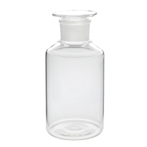 16 oz. French Square Glass Jar, 48mm 48-400 - The Cary Company