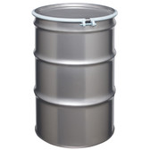 Stainless Steel Drum, 55 gallon, Open Head
