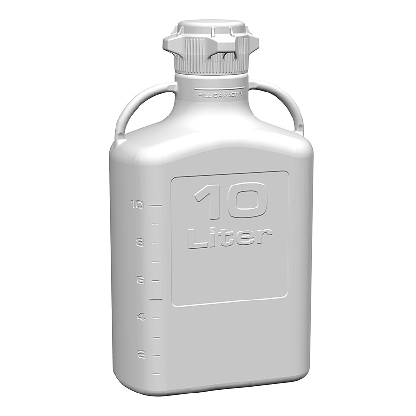 8 oz / 250 ml Clear PET (BPA Free) Plastic Oblong Flask Style