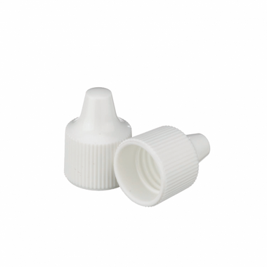 Wheaton® Dropper Tip Cap, 15-415, White, case/100