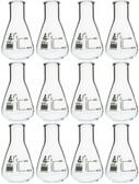 Erlenmeyer Flask, Borosilicate, 25mL, case/12