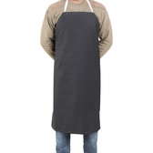 Rubberized Apron, Medium (27"W x 36"L), Black