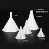 Chromatography Funnel Set, HDPE, Set of 5 sizes