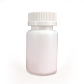 White Vitamin Bottles with Child Resistant Cap, 80 dram, case/60