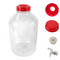 Fermentation Carboy Kit, 6 gal P.E.T. Plastic, Optional Spigot