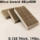 UniTherm Mica Board Insulation Sheet, 0.125" Thick, 48" x 40"