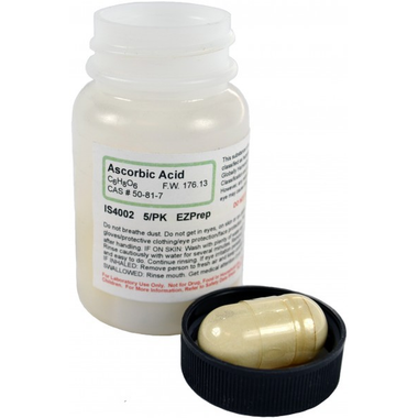 EZ-Prep Science Education Kit, Ascorbic Acid EZ-Prep 5 Pack Makes 5 x ...