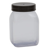 Wide Mouth Bottles, PVC, 200mL, case/72