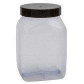 Wide Mouth Bottles, PVC, 1000mL, case/36