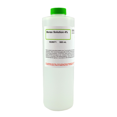 Borax Solution, 4%, 500mL