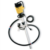 Drum Pump Set for Very Corrosive Chemicals, Electric, 39"