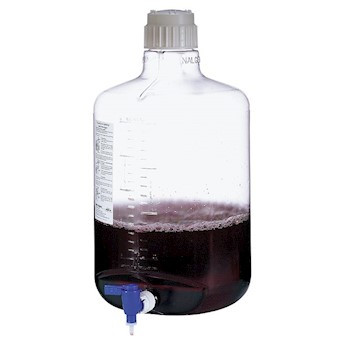 Nalgene® 2317-0050 ClearBoy Carboy with Spigot, Polycarbonate, 20