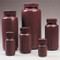 Nalgene® 312106-0032 32 oz (1000mL) Wide Mouth Amber HDPE Bottles, case/50