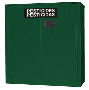 Pesticide Storage Cabinet, 30 gal Self-Close, Self-Closing Safe-T-Door