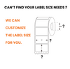 Direct Thermal Labels  80mm(W)*44mm(H),1000 Labels/Roll