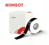 Niimbot Genuine Matt Black Synthetic labels  with  45mm Round shape -- M3 / M2 Printers