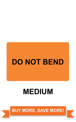 handling label-Do not bend label-70mm*40mm-250 labels/roll